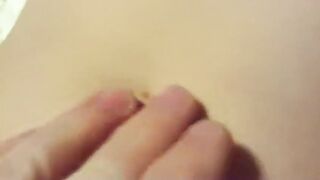 Lucky Guy Bellybutton Fingering With a Coin and 3 Teen Girls