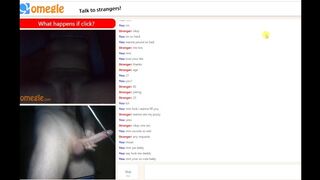 Omegle Girl With a Tight Pussy Squirting For a Big Dick