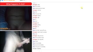 Omegle Girl With a Tight Pussy Squirting For a Big Dick